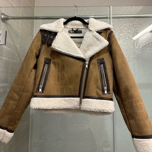 Zara Sherpa Jacket